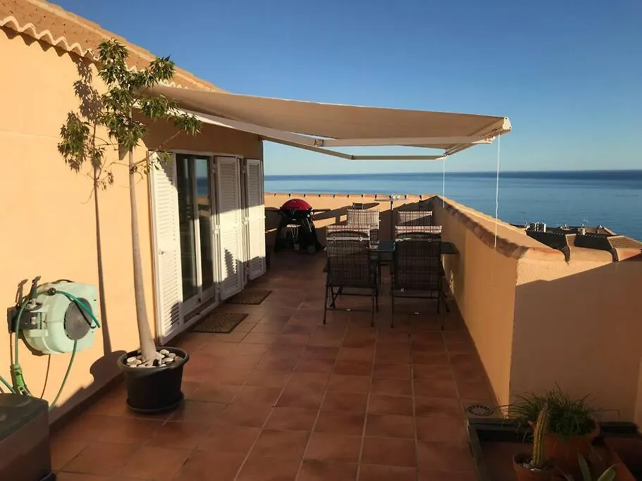Carvajal, 2-Bedroom Sea View Penthouse Apt Fuengirola